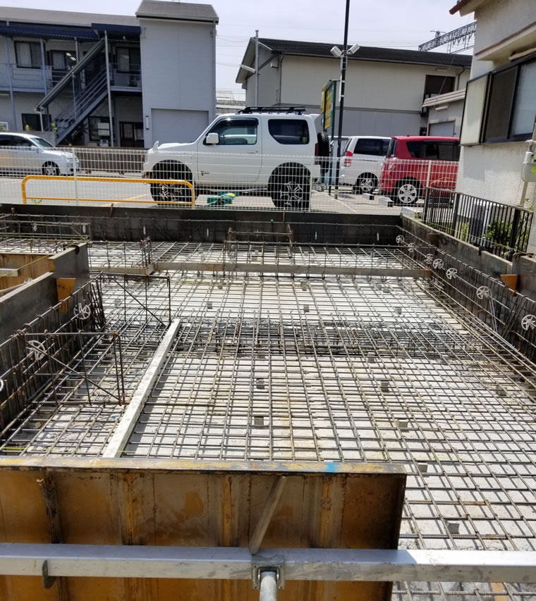 岸和田市の新築工事